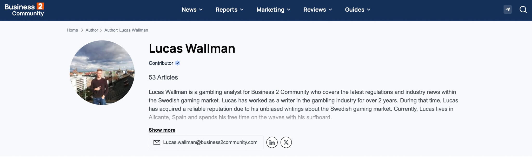 lucas wallman author business2community