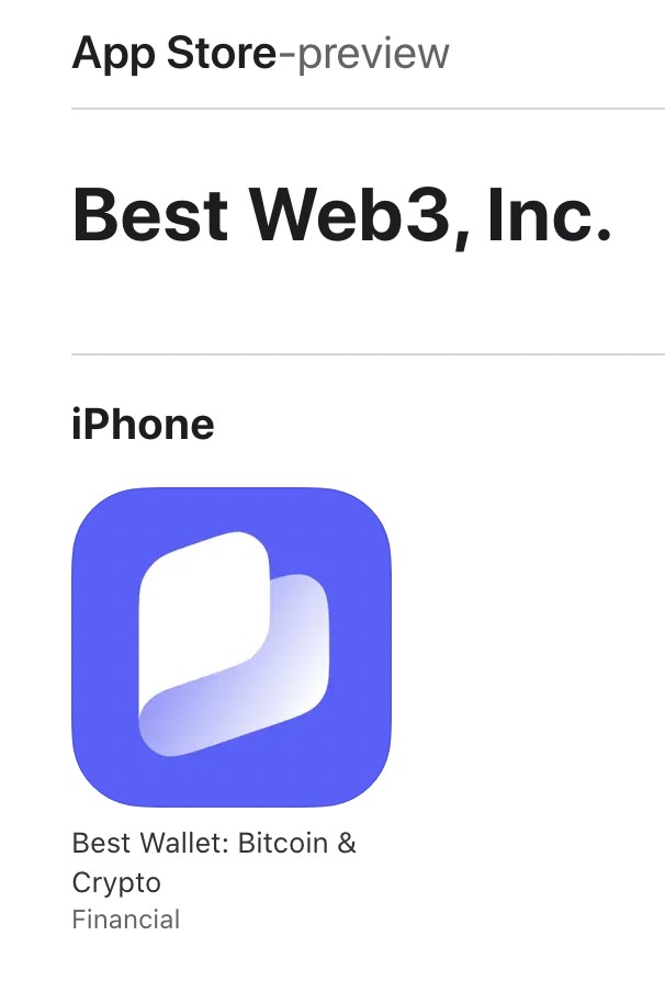 Best Web3, which owns Best Wallet