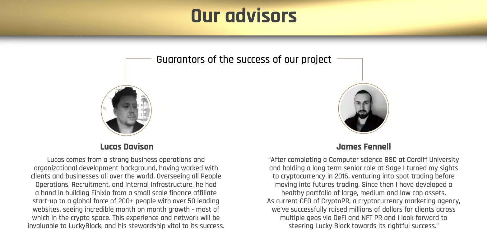 James Fennell as COO of Lucky Block after a position as head of global marketing at Finixio