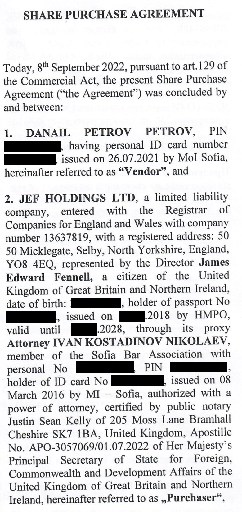 block media sold to stockd ltd