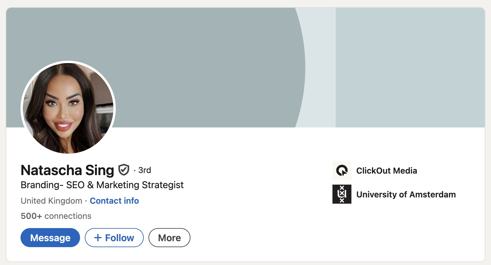 Natasha Sing linkedin
